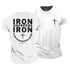Men's Proverbs 27:17 Cotton T-Shirt